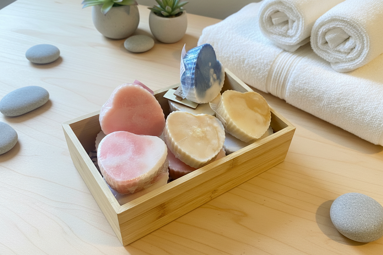Daydreams Bloom Heart Soap - Shea Butter & Goat Milk (70-80g)