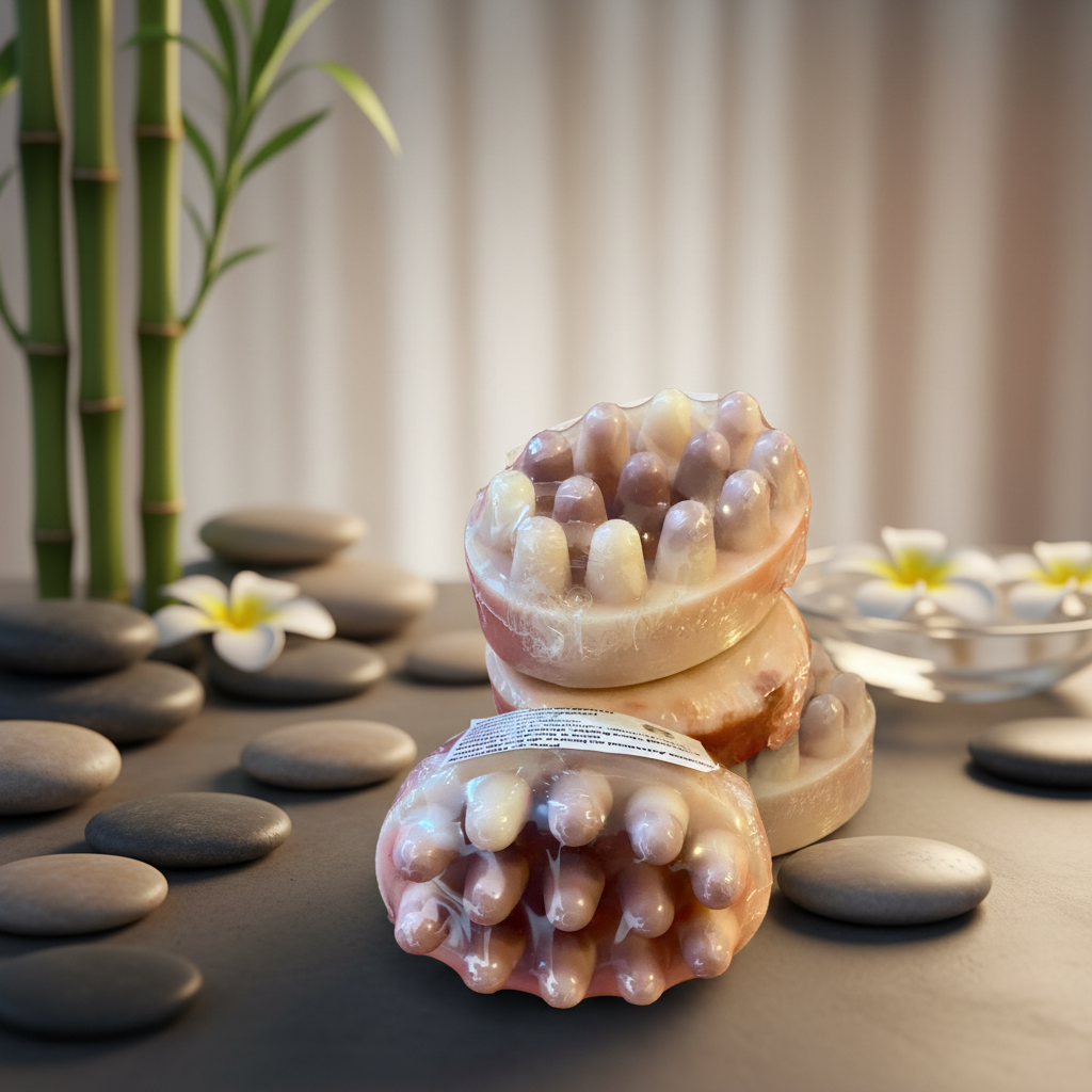 Massage bar with spa background