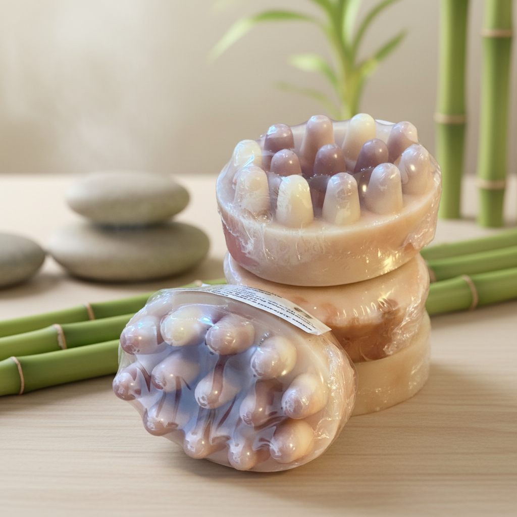 Massage bar with spa background