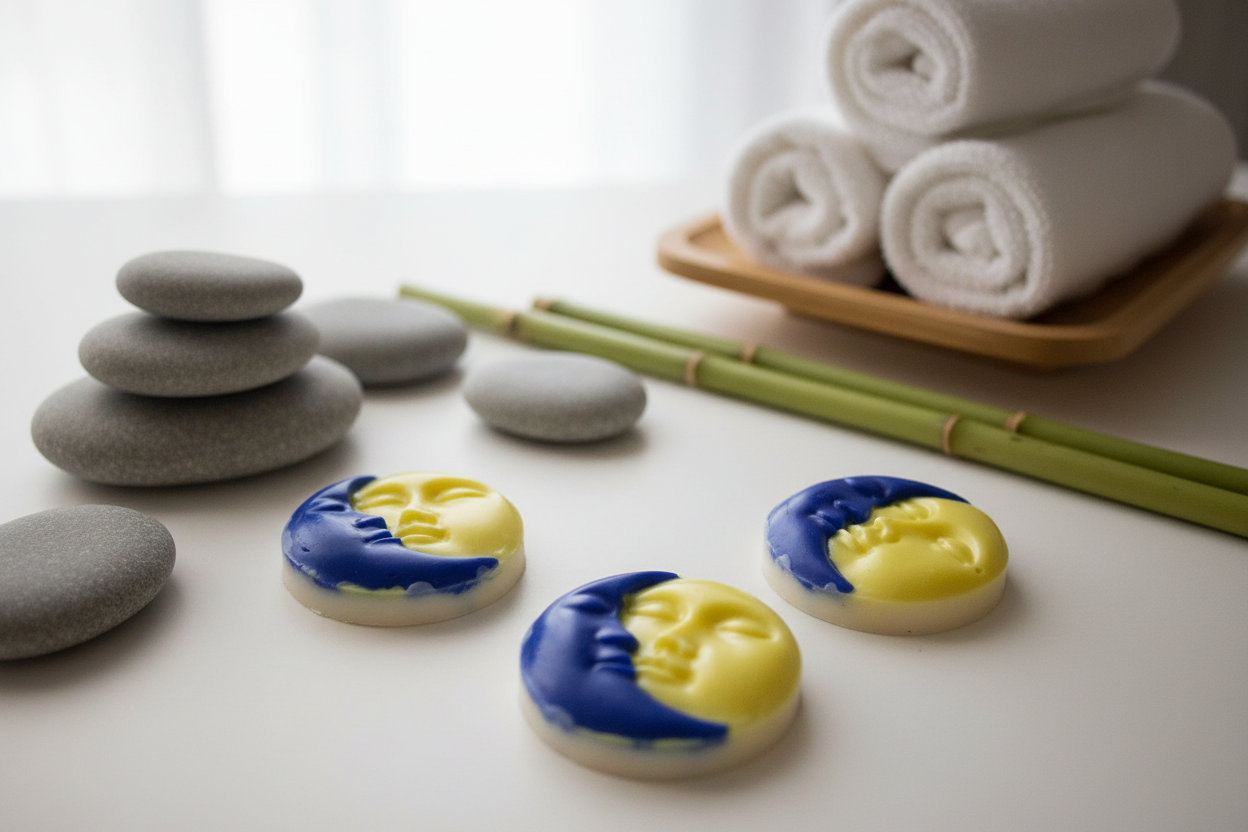 Spa background - three melts