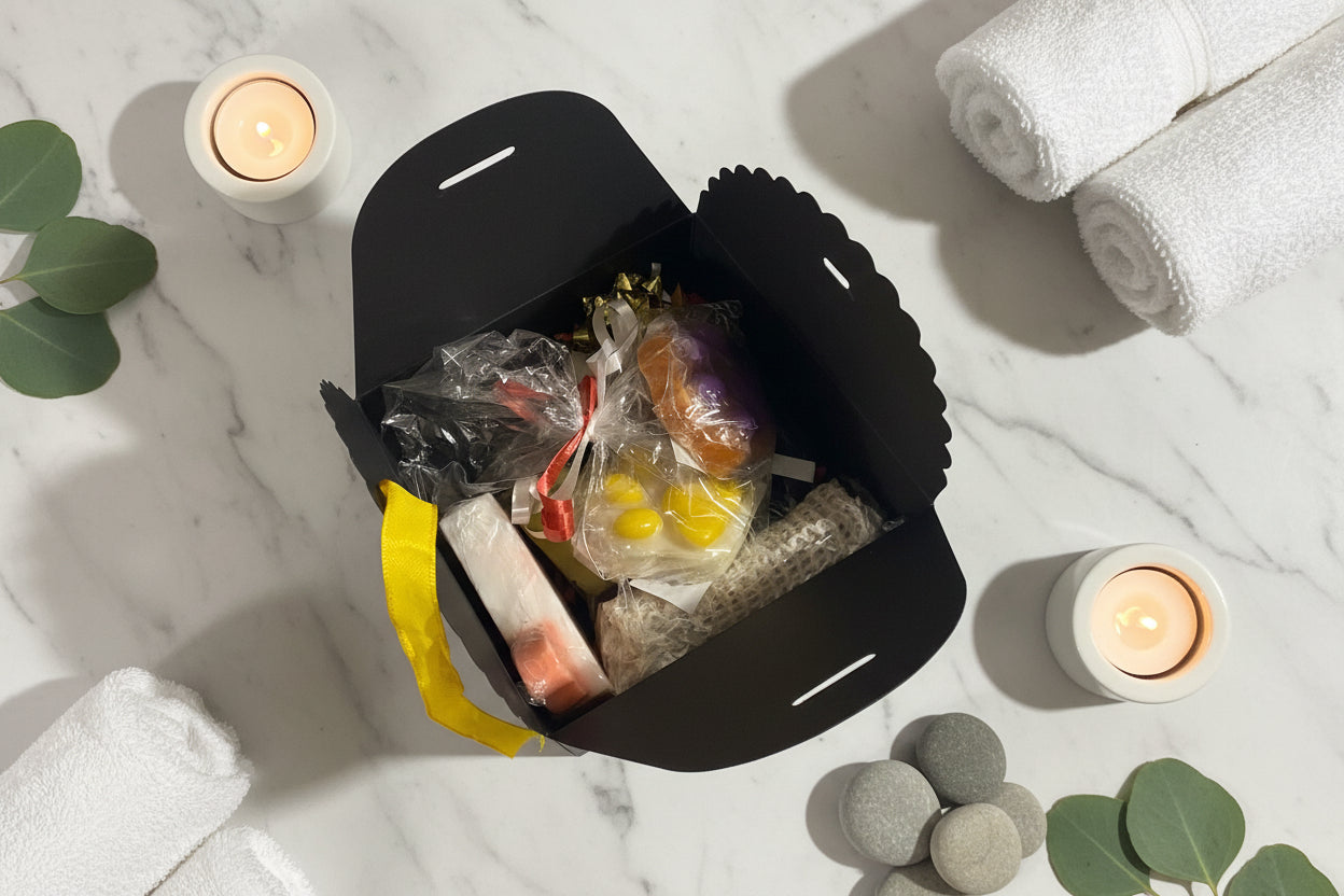 Essential All-Natural Self-Care Bundle Gift Box