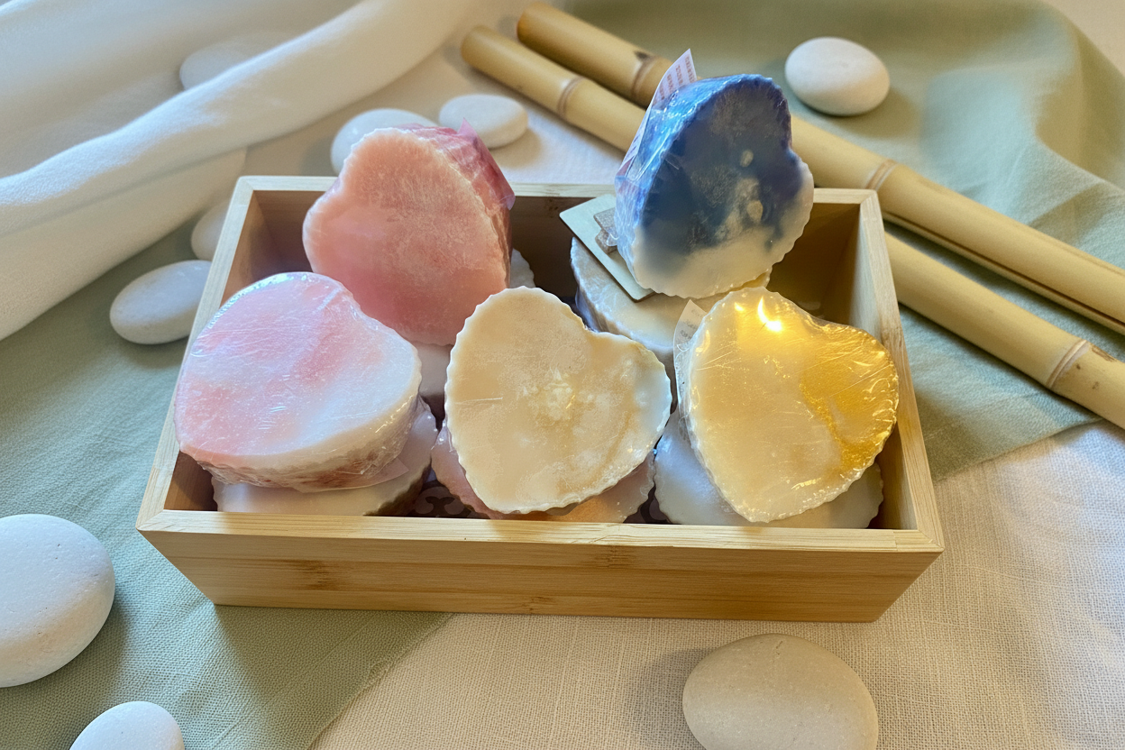 Arctic Radiance Heart Soap - Shea Butter & Goat Milk (50-60g)