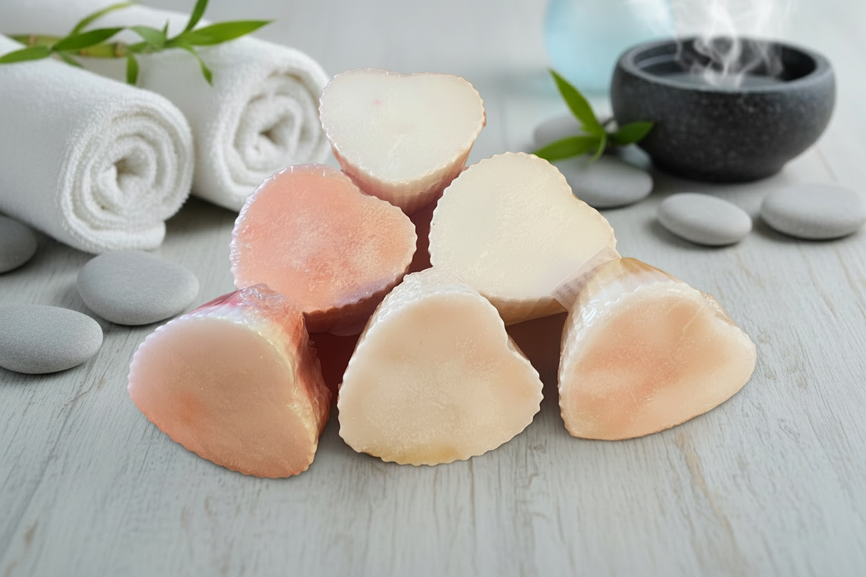 Daydreams Bloom Heart Soap - Shea Butter & Goat Milk (70-80g)