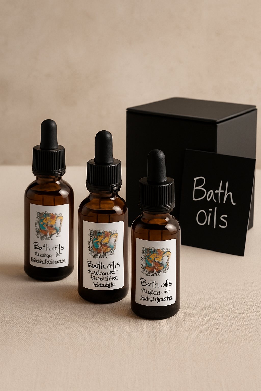 Artisan Bath Oil - All-Natural Essential Oil Blends