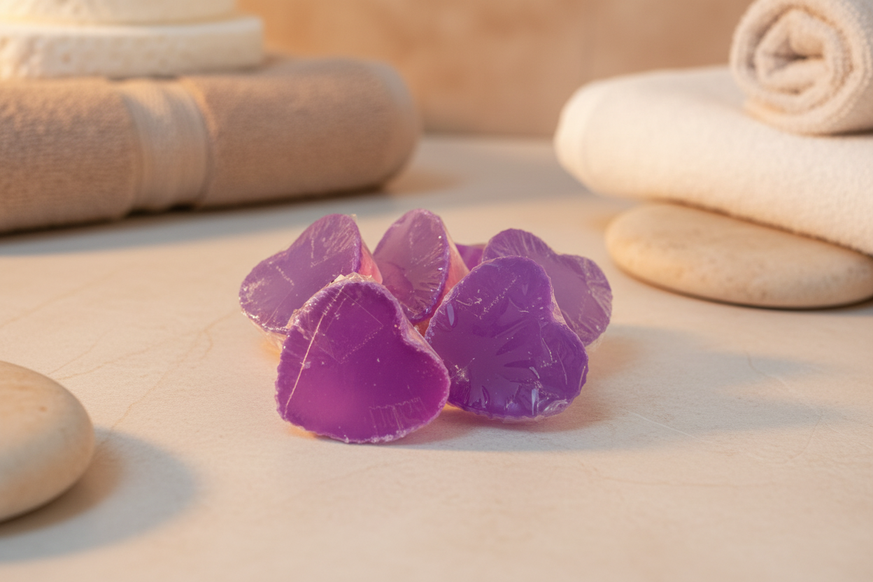 Two-Tone Heart Wax Melt - Sweet Tarts (Apple & Cinnamon)