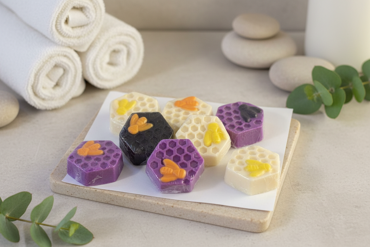 Honeycomb All-Natural Beeswax & Soy Wax Melts - Medium (30-33g)