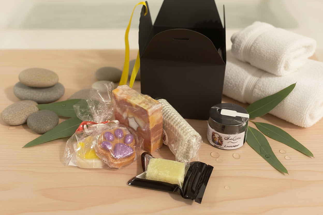 Essential All-Natural Self-Care Bundle Gift Box