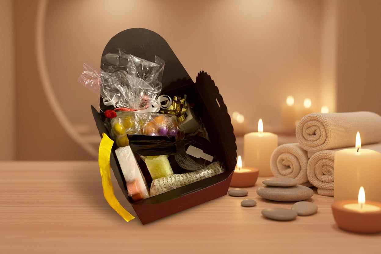 Deluxe Spa Gift Box Bundle - Complete Self-Care Set