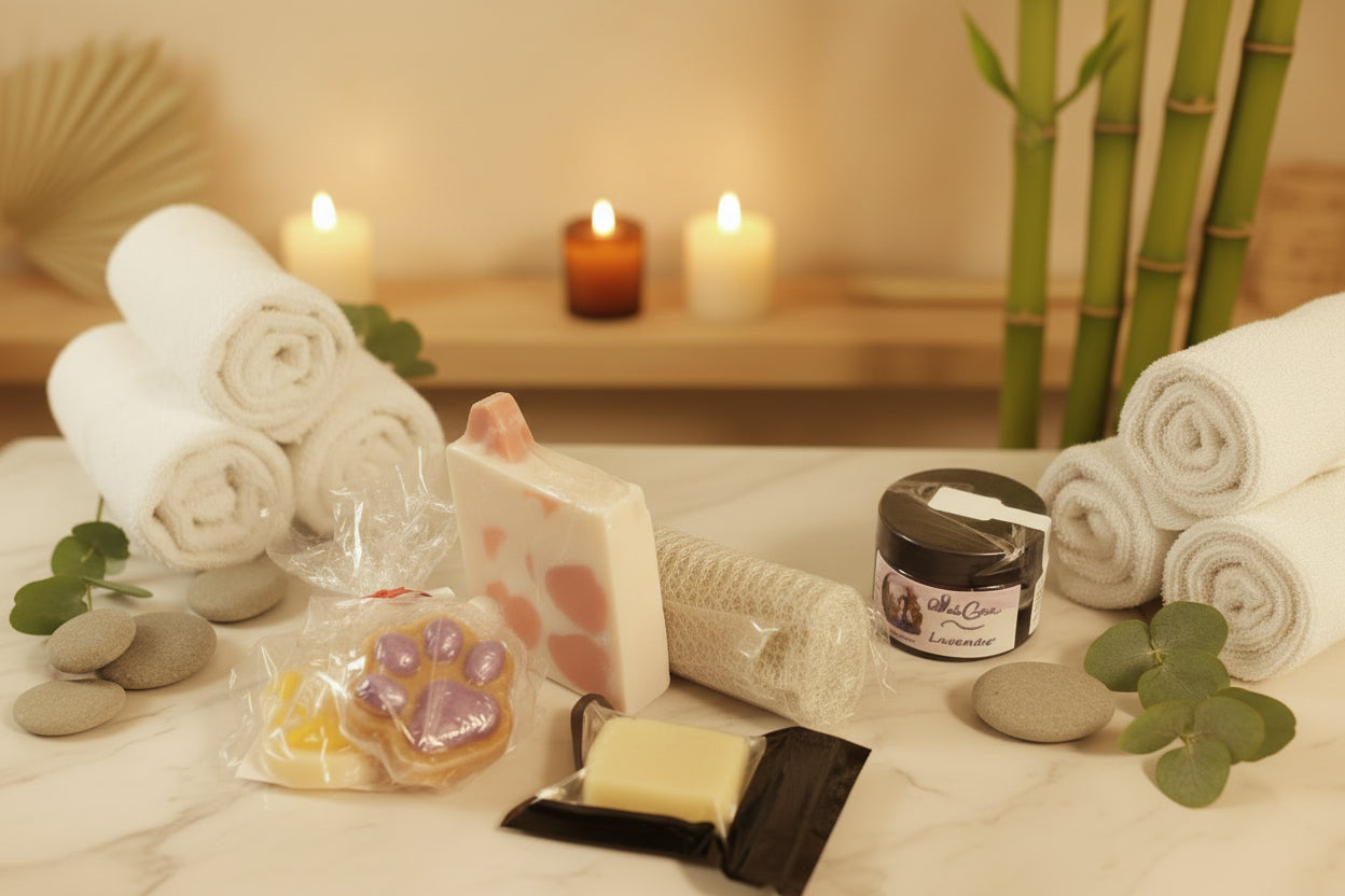 Essential All-Natural Self-Care Bundle Gift Box