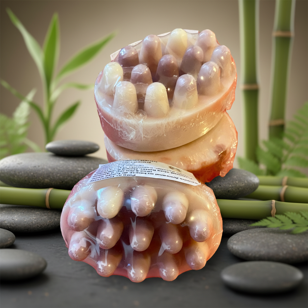 Massage bar with spa background