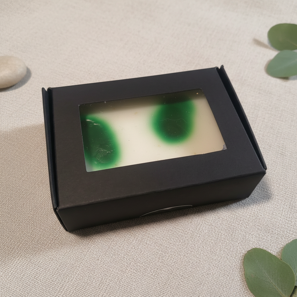 Soap with minimalist background