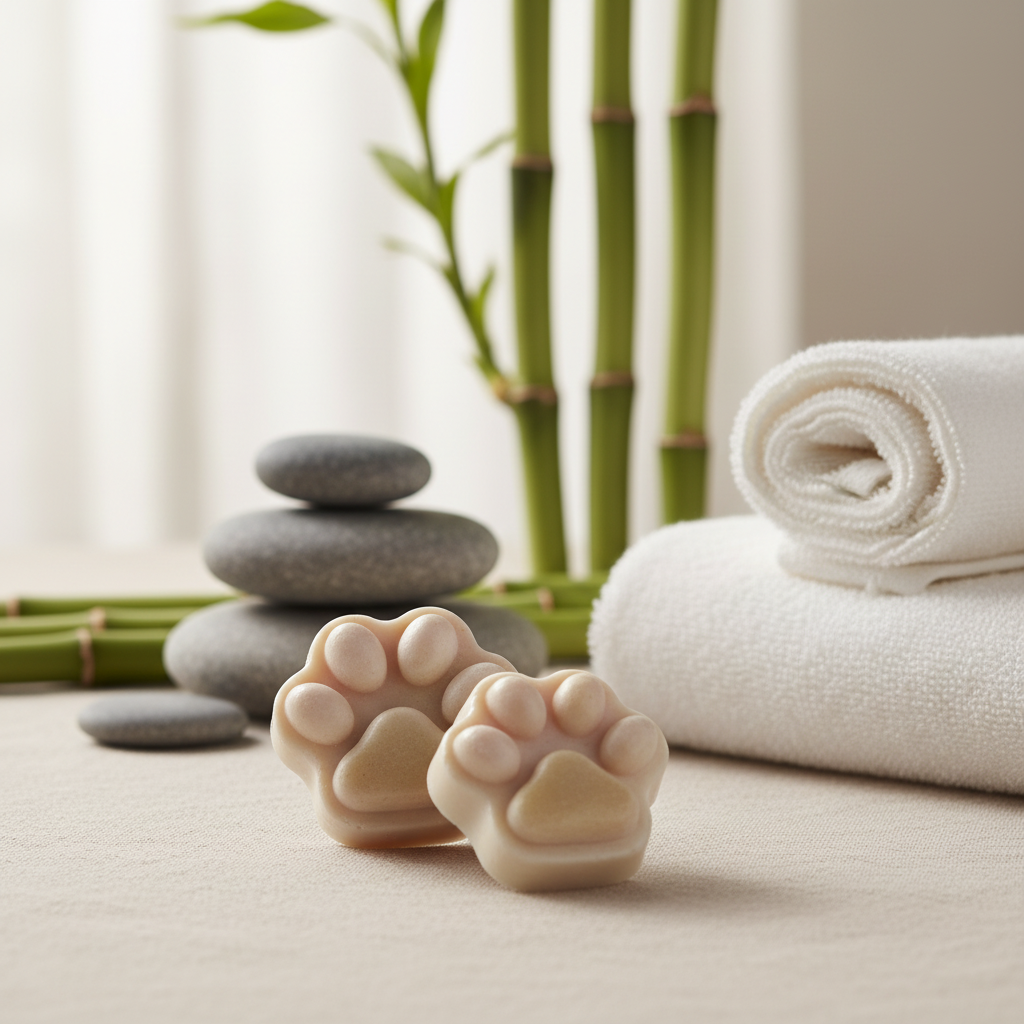 Two white paw prints spa