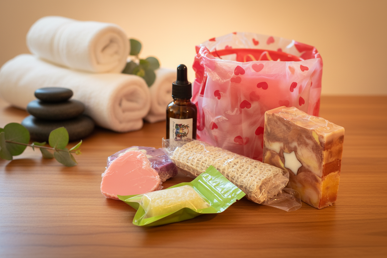 Warm spa Valentine's collection